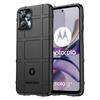 For Motorola Moto G13 4G/G23 4G Shockproof Soft TPU Phone Cover Case Rugged Square Grid Texture Phone Protector