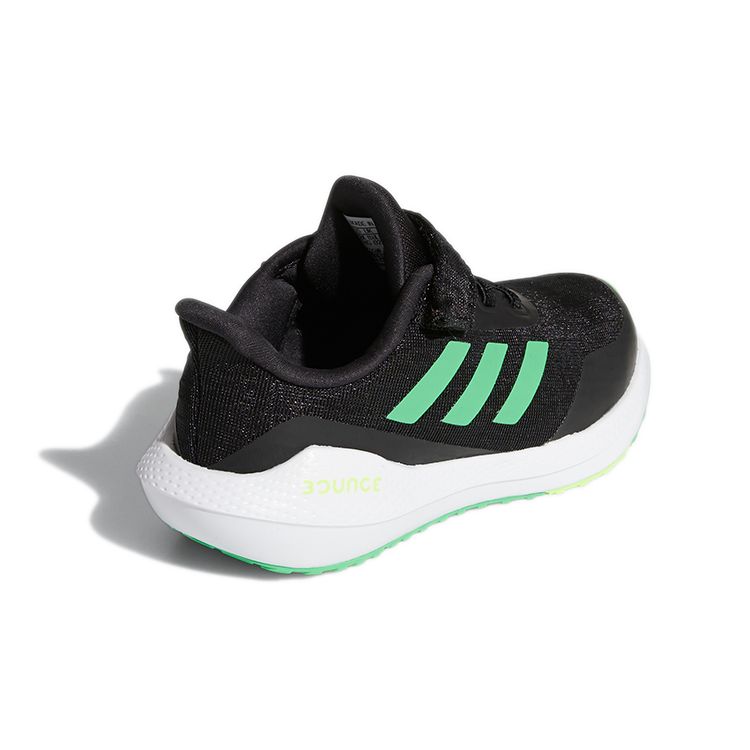 Adidas EQ21 Run J Black Signal Green Kids Sneakers Core-Black Semi-Screaming-Green GZ5396