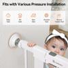 White Child Gate Extender Safety Baby Gate Wall Guard  from Pet and Dog