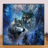 Пейзаж DIY 5D Алмазная картина Лесной волк Алмазная вышивка Полный набор аниме Наборы для вышивки крестом Домашний декор Подарок ручной работы