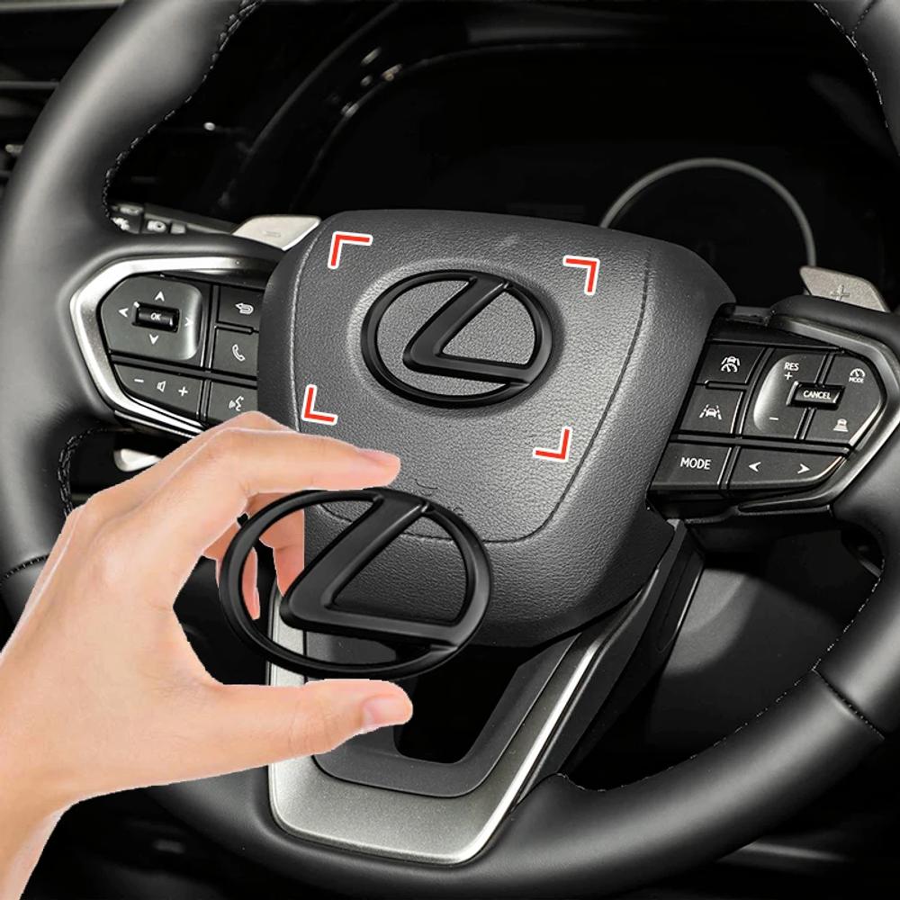 Lexus Steering Wheel Logo Sticker Badge Accessories CT200H ES250 ES300H IS250 IS200 GS300 GS460 GX470 LS400 LX470 LX570