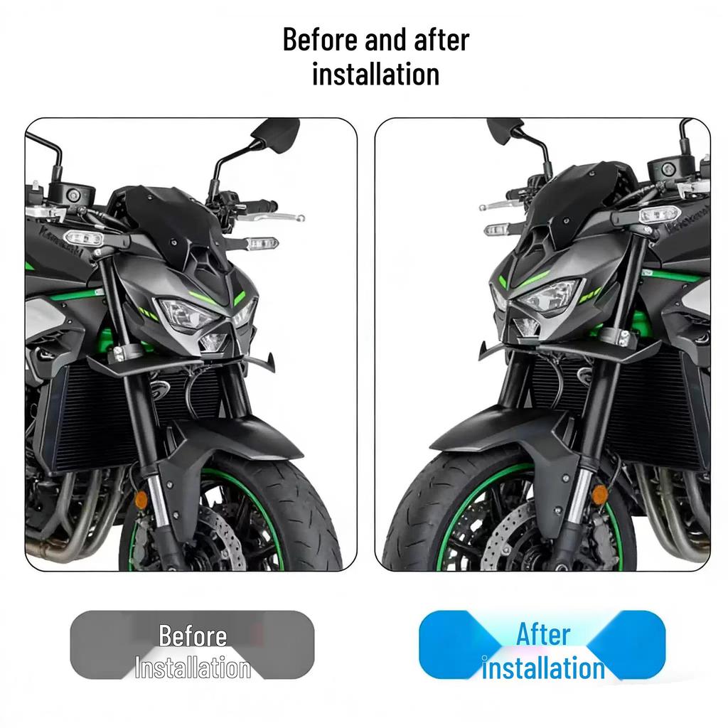 Kawasaki Z900 SE 2025-2026 Нижний спойлер-дефлектор «Клюв птицы» Аксессуары