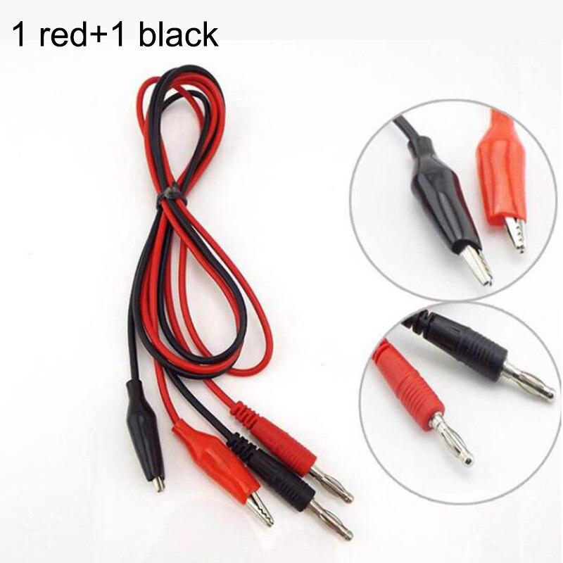 4 мм штекер типа «банан» двойной кабель с зажимами типа «крокодил» удлинитель шнура разъем тестовый провод зонд для электрического тестирования своими руками
