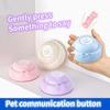 1pc Funny Dog Recordable Pet Toys Travel Talking Pet Starters Speaking Buttons Portable Cute Pet Supplies Communication Dog
