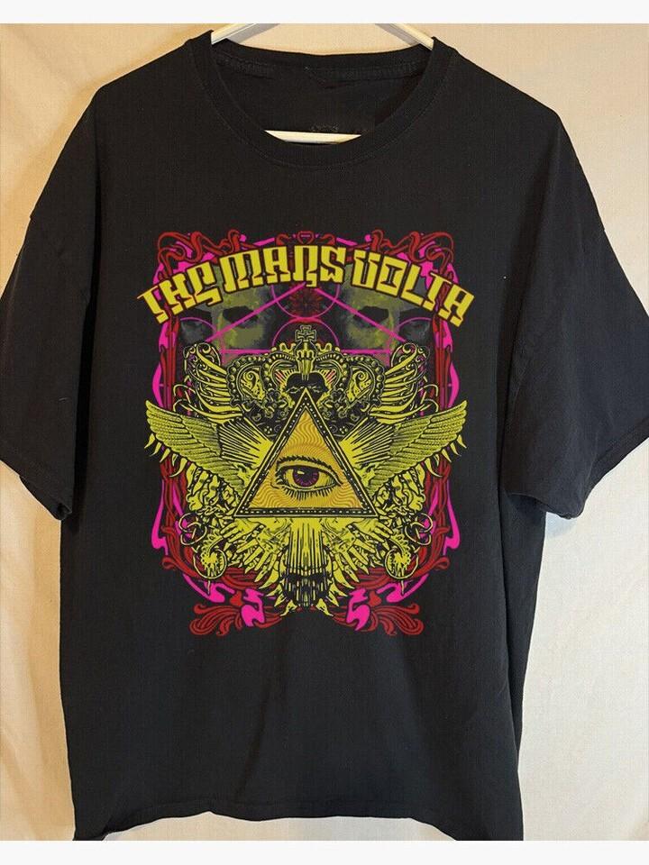 NEW The Mars Volta Band 2024 Album Concert Black all Size Shirt AM465 Unisex T-Shirt