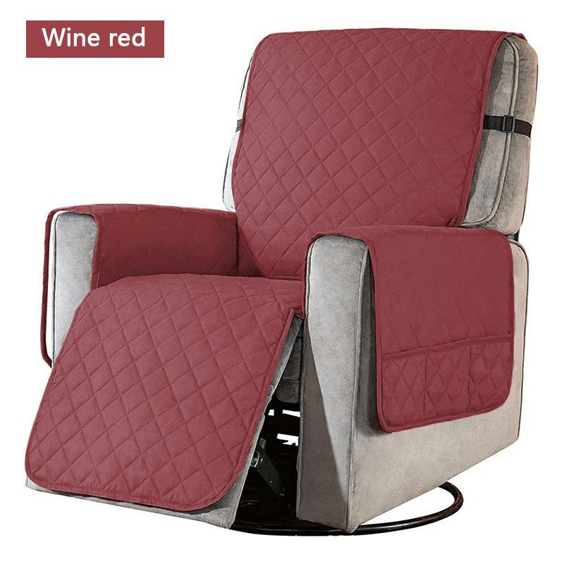 Recliner Chair Cover Cushion Thickened Fabric Sofa Cover Chair Arm Protection Cover