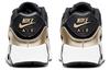 Nike Air Max 90 LTR Черный Металлический Золотой Звезда GS CD6864-008