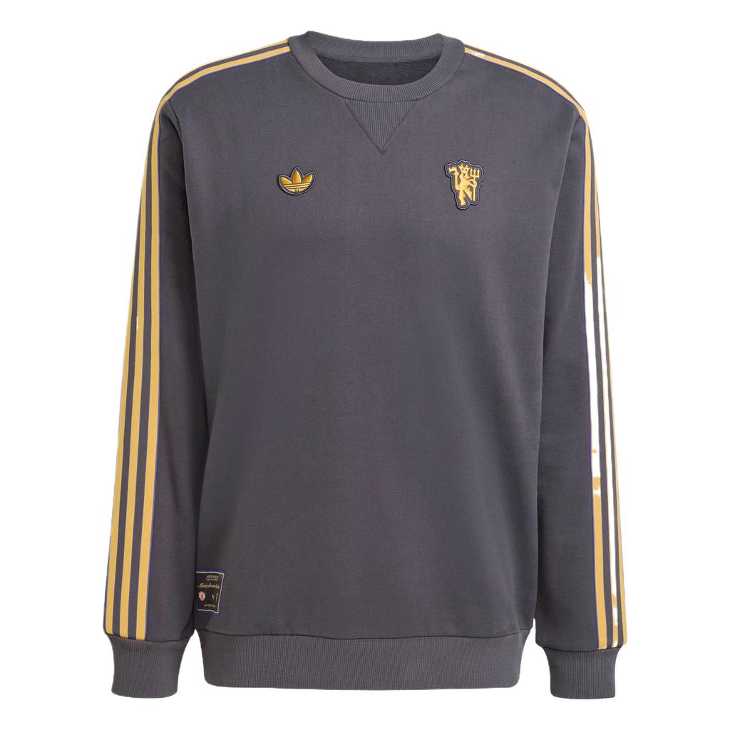 adidas Оригинальный Манчестерский Свитшот с круглым вырезом, приятный к коже, универсальный, модный, мужской свитшот JN2824
