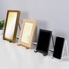 Yousheng Carbon Steel Display Stand Metal Frame Plates Book Paintings Desktop Holder Desk Display Rack Organizer