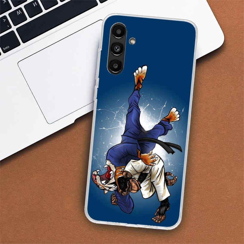 Judo Jiu Jitsu BJJ Brazilian Phone Case For Samsung Galaxy A55 A54 A53 A52 A15 A14 A13 A12 A35 A34 A33 A32 A25 A24 A23 A22 A04S