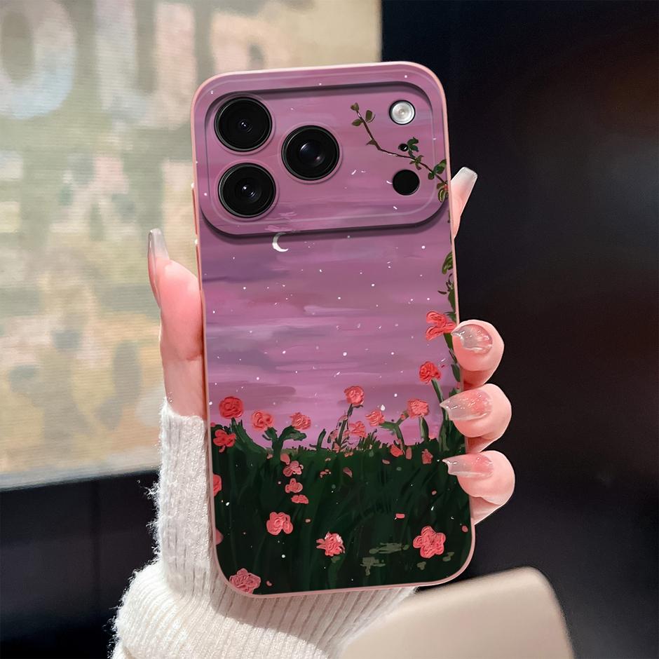 Cute Cartoon Cat Case For iPhone 17 Pro Max Air Soft Liquid Silicone Protection Bumper Cover For iPhone17 17Pro Max 17Air Fundas