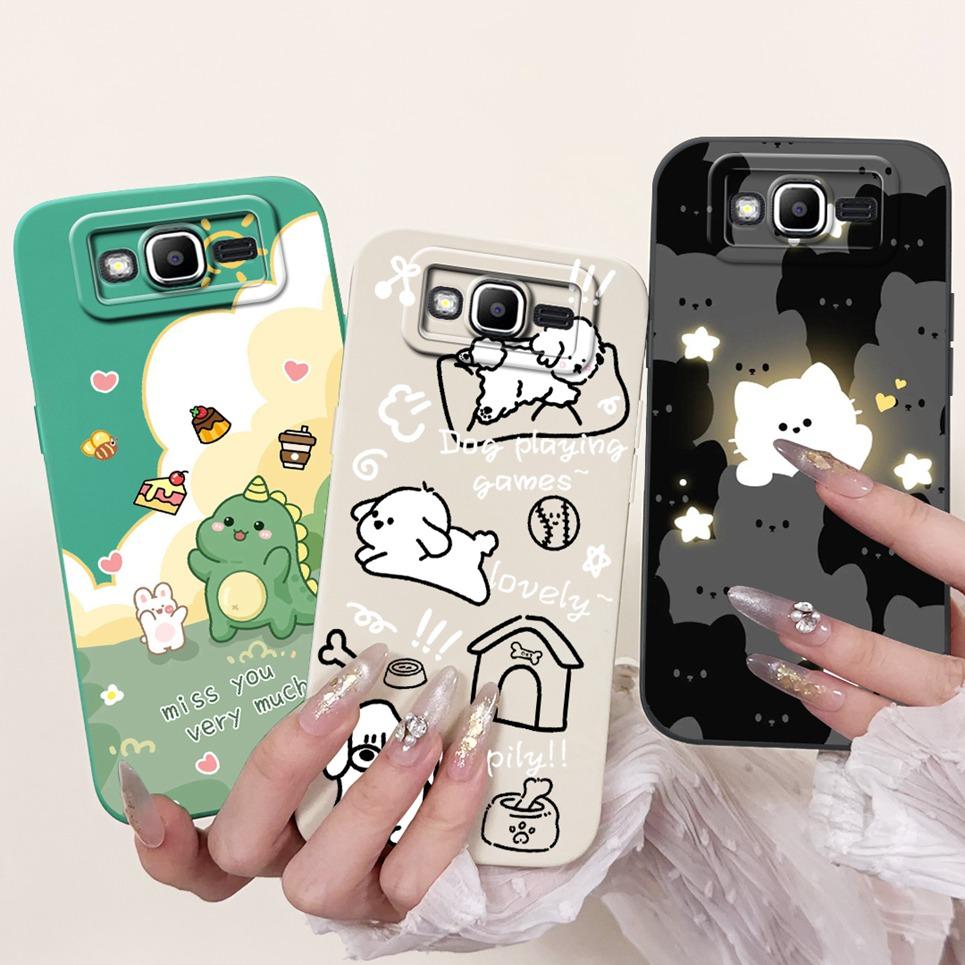For Samsung Galaxy J2 Prime J2Core Phone Case Luxury Fashion Painting Bumper For Samsung J2 2015 2016 J2Pro Soft Silicone Capa