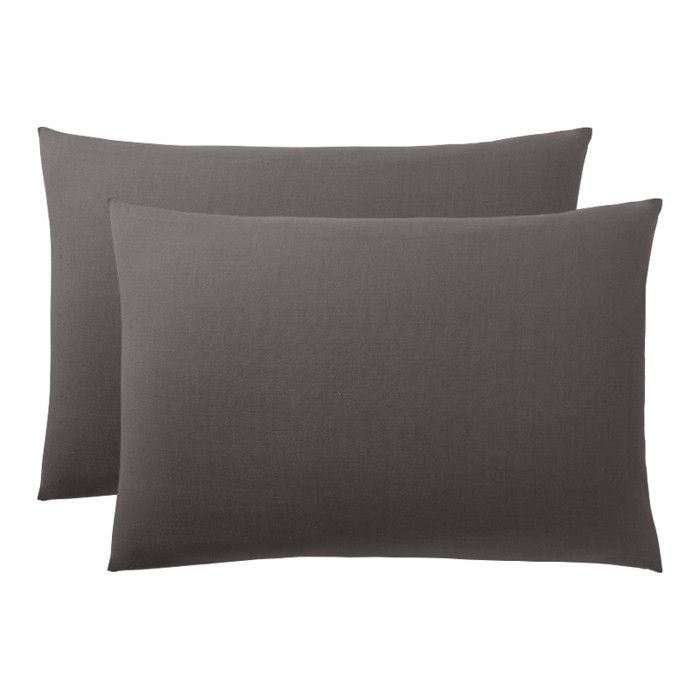 Taie d'oreiller "Prémium" toutes dimensions - 50x70 - Prémium Ardoise