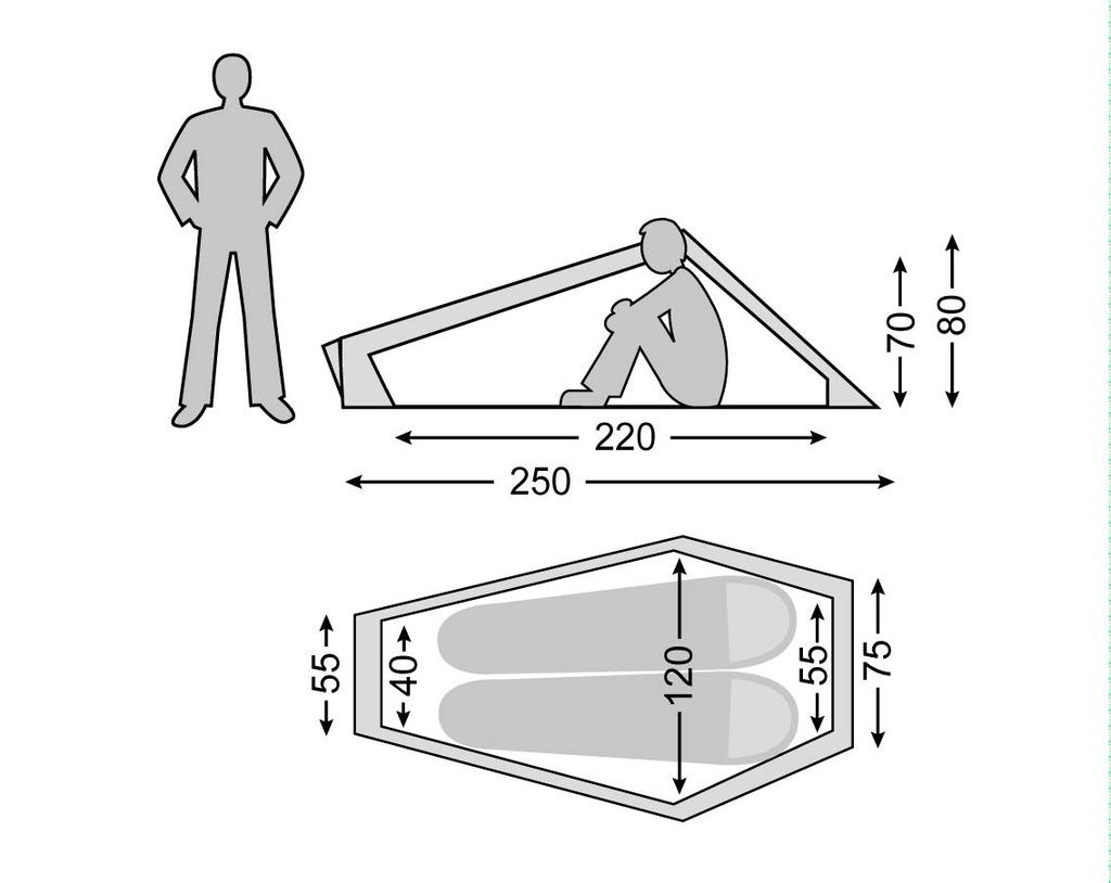 NORDISK LOFOTEN 2 ULW Outdoor Camping Forest Green Japanese 151020 SI-ALM 2-Person Tent, (Official Product)