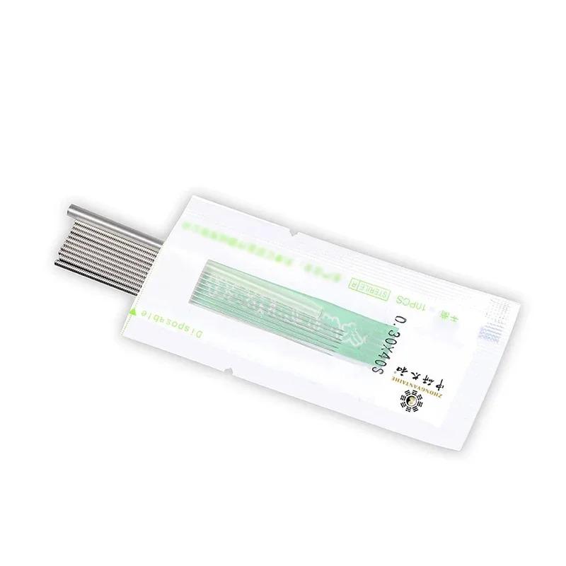 Zhongyan Taihe 500 игл для акупунктуры с тубусом, Одноразовые стерильные иглы для акупунктуры, красоты, массажа
