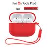 Совместимый с Apple AirPods Pro 3 Силиконовый Защитный Чехол, Чехол для Bluetooth Наушников