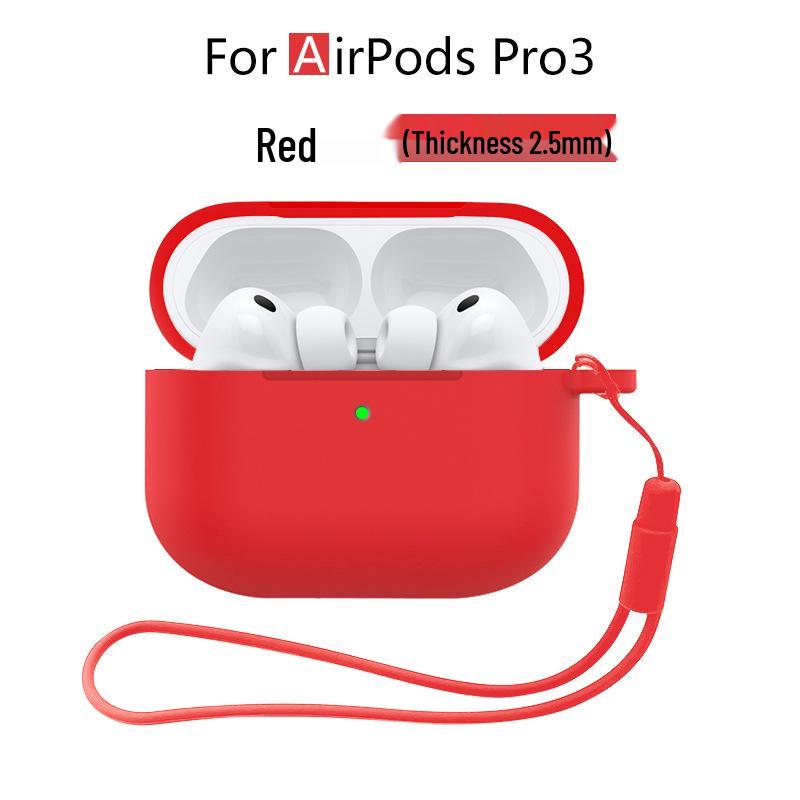 Совместимый с Apple AirPods Pro 3 Силиконовый Защитный Чехол, Чехол для Bluetooth Наушников
