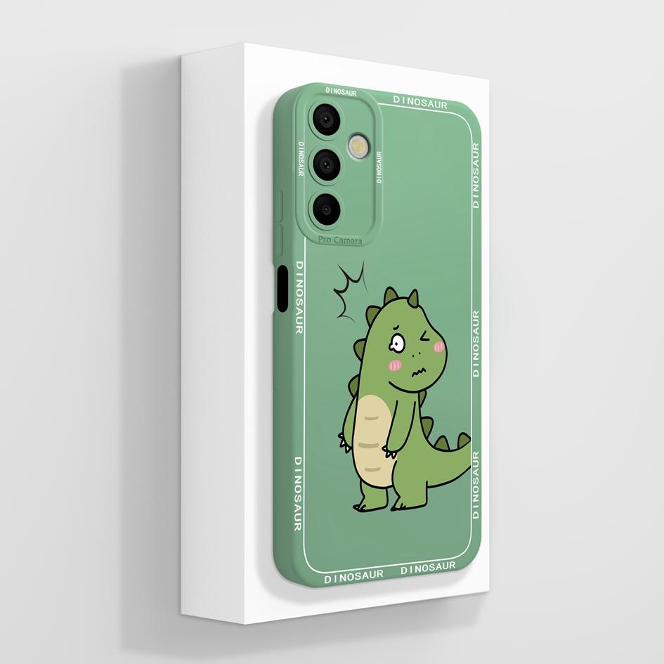 Чехол для телефона Samsung Galaxy A15 A 15 4G 5G. Роскошный модный дизайн. Матовый черный квадрат. Высококачественный мягкий жидкий силиконовый чехол для бампера Samsung.