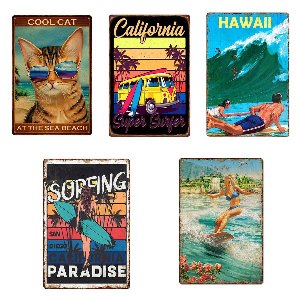 American Plate, Vintage Style, Garage, Retro, Metal, Miscellaneous, Wall Decor, Antique, Vintage (2)