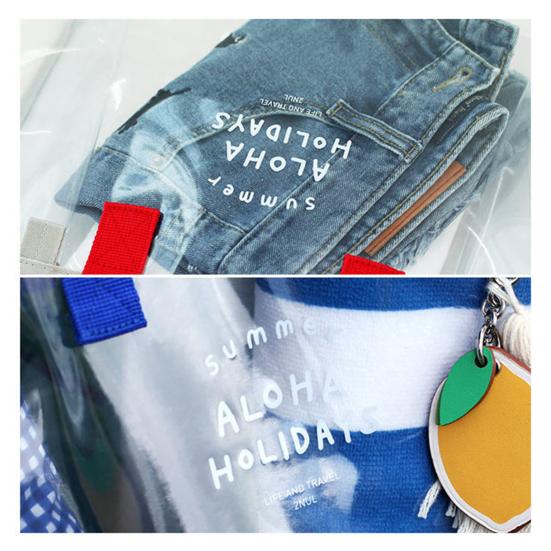 Сумка для плавания, портативная верхняя ручка, большая вместимость, водонепроницаемая пляжная сумка для туалетных принадлежностей из ПВХ, дорожная сумка