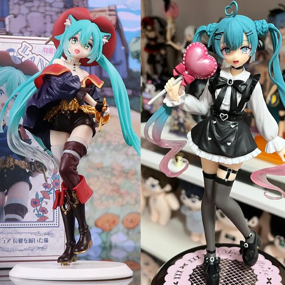 Сексуальная фигурка Hatsune Miku, Обычная мода, Коллекционная модель, Коллекционные декоративные игрушки, Подарок на день рождения