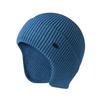Осенне-зимние теплые шапки Skullies для женщин и мужчин, вязаные шапки, мягкие эластичные шапки для живой изгороди, термомужские шапочки с ушками