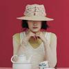 VINE HAT STRAW PINK