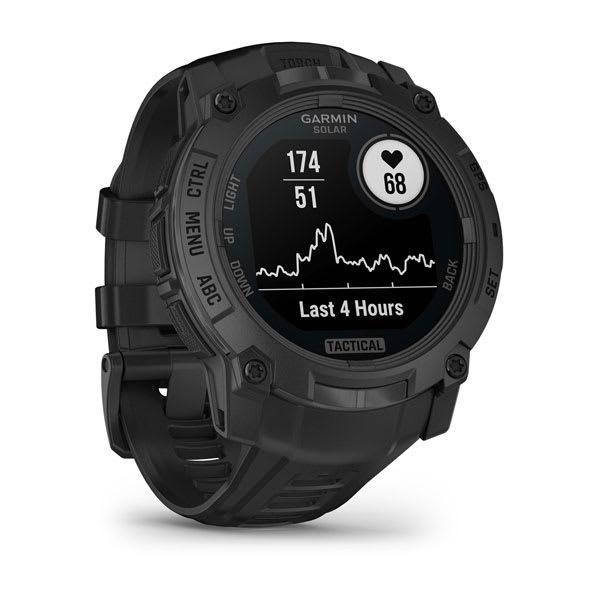 Garmin Instinct 3 Solar Tactical Edition smartwatch 50mm Black