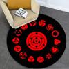Naruto Circular Rug Office Decorative Carpet For Living Room Bedroom Door Mat Floor Carpet Computer Chair Area Rug