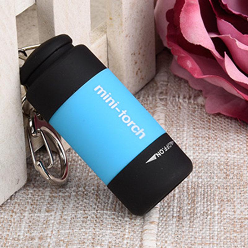 Фонарик USB карманный перезаряжаемый брелок светодиодный фонарик водонепроницаемый мини-лампа уникальный