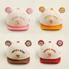 Adjustable Baby Peaked Caps Embroidery Happy Baby Sunshade Visor Hat Kids Baseball Caps  Boys Girls