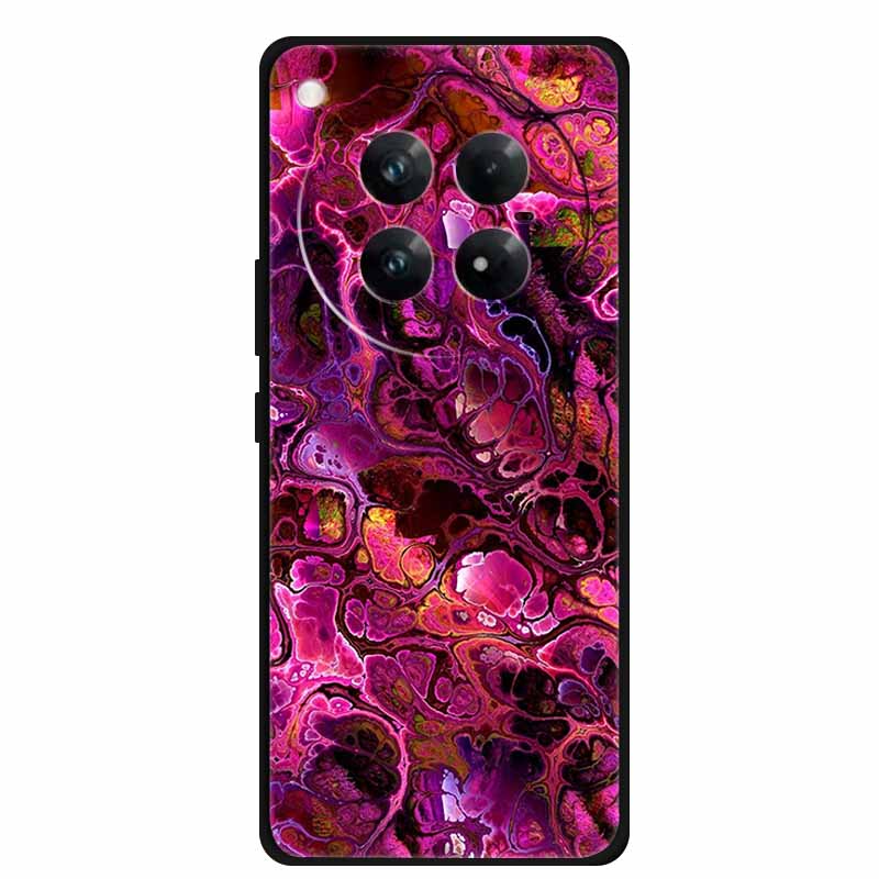 Для Infinix Zero 40 5G Чехол Черный Силикон ТПУ Расписной Планета Обложка Роскошный Животное Чехол Для Infinix Zero 40 4G Роскошный ЦветокFunda