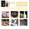 All Purpose Adhesive with Brush Strong Adhesive Waterproof Super Glues for Quick Repair Metal Plastic Glass Wood
