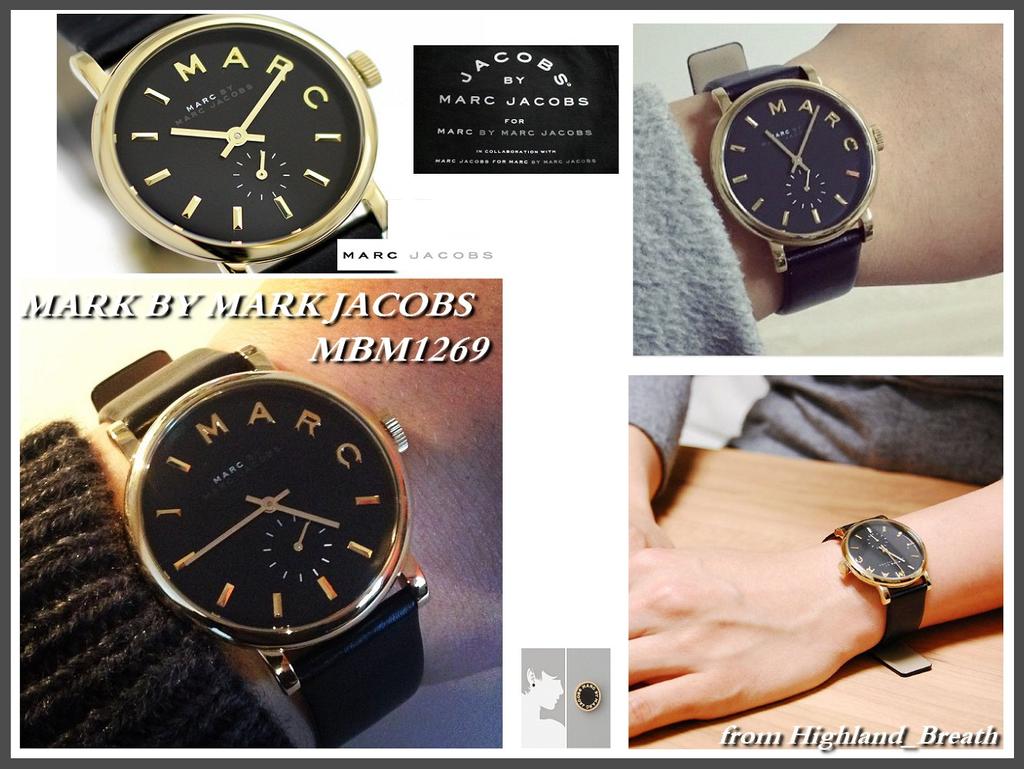 Authentic Marc by Marc Jacobs Watch BY MARC JACOBS MBM1269 Watch [MARC Watch] Men's/Women's/Unisex