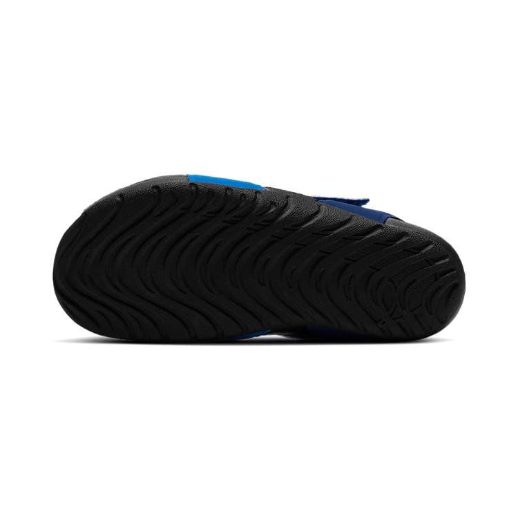 Nike Sunray Protect 2 Нескользящие и дышащие детские сандалии Сине-черные Дети возрастом от 3 до 7 лет 943826-403