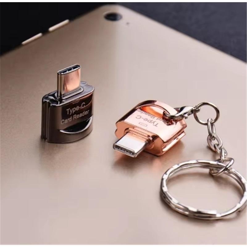Адаптер Type C на Micro-SD TF Картридер OTG Мини-картридер Умный картридер для телефона и ноутбука