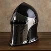 Medieval Barbuta Helmet with Visor 16 Gauge Steel Armor Knight Crusader Helmet LARP, SCA Cosplay Gothic