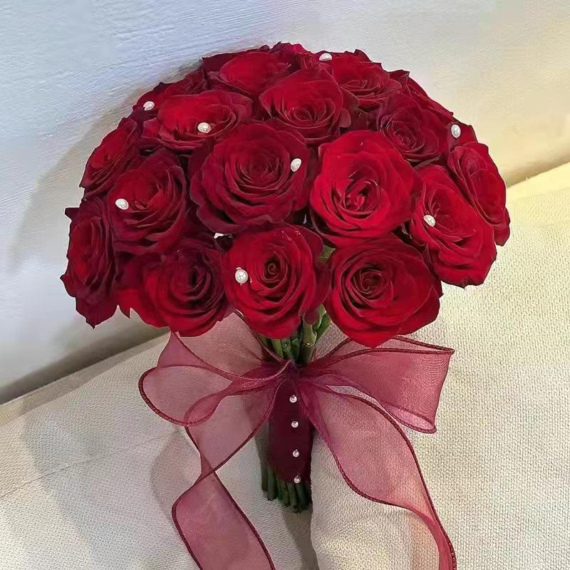 Корейский лесной стиль свадебный букет для невесты для свадьбы или фотореквизит