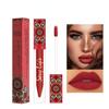 Губная помада для макияжа, жидкая бархатная матовая блестящая губная помада, красная помада телесного цвета, женская долговечная водостойкая косметическая косметика
