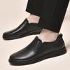 Роскошные брендовые мужские повседневные туфли из натуральной кожи, модные удобные мужские деловые туфли, высококачественная мужская обувь для вождения