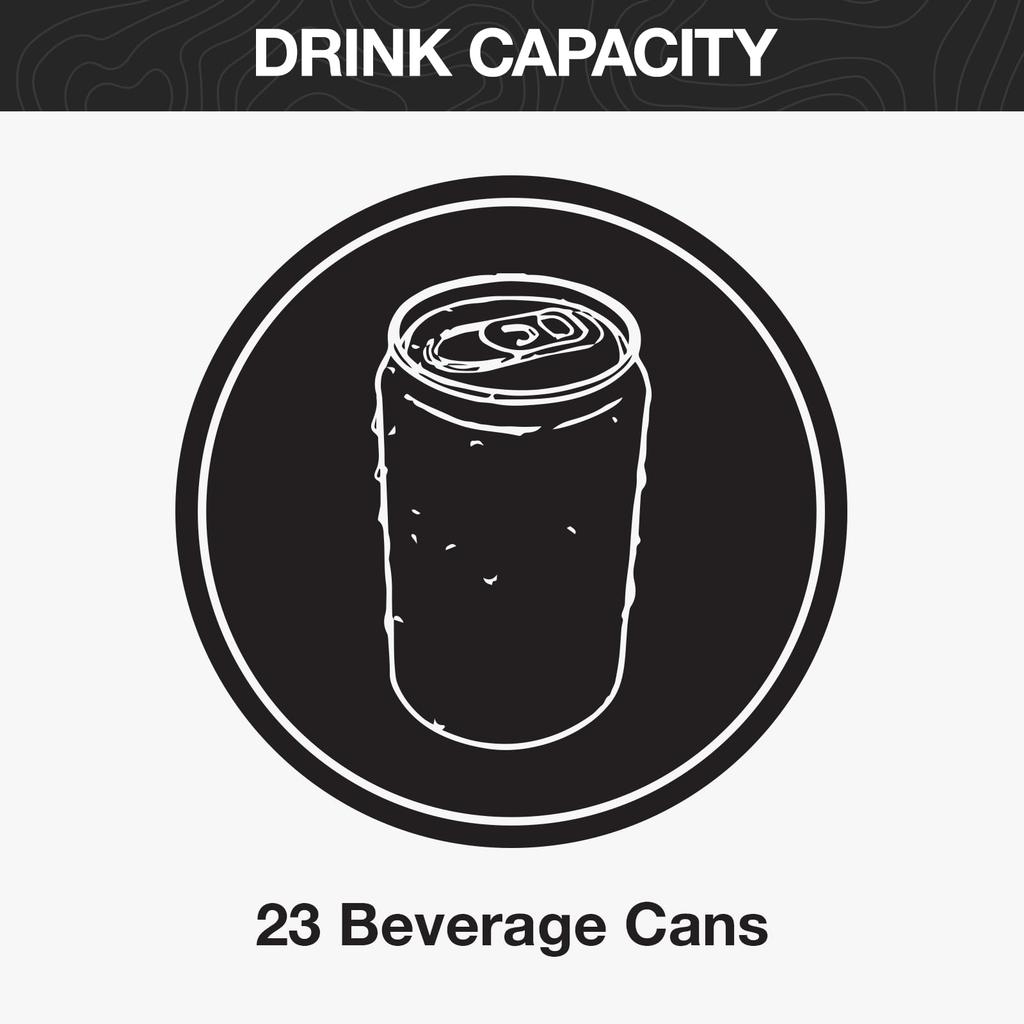 Pelican 30QT Elite Cooler Темно-серый x Зеленый 30Q-1-DKGRYEGRN