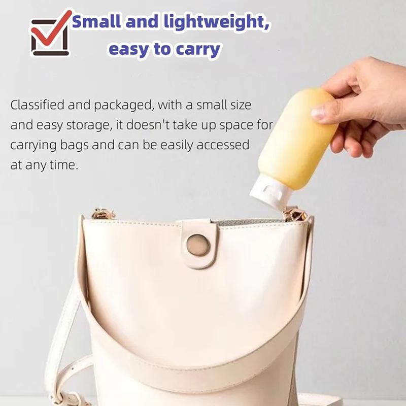 1/3Pcs Lot Travel Refillable Bottle Set Lotion Shampoo Shower Gel Tube Empty Cosmetic Liquid Container Portable Refill Tools