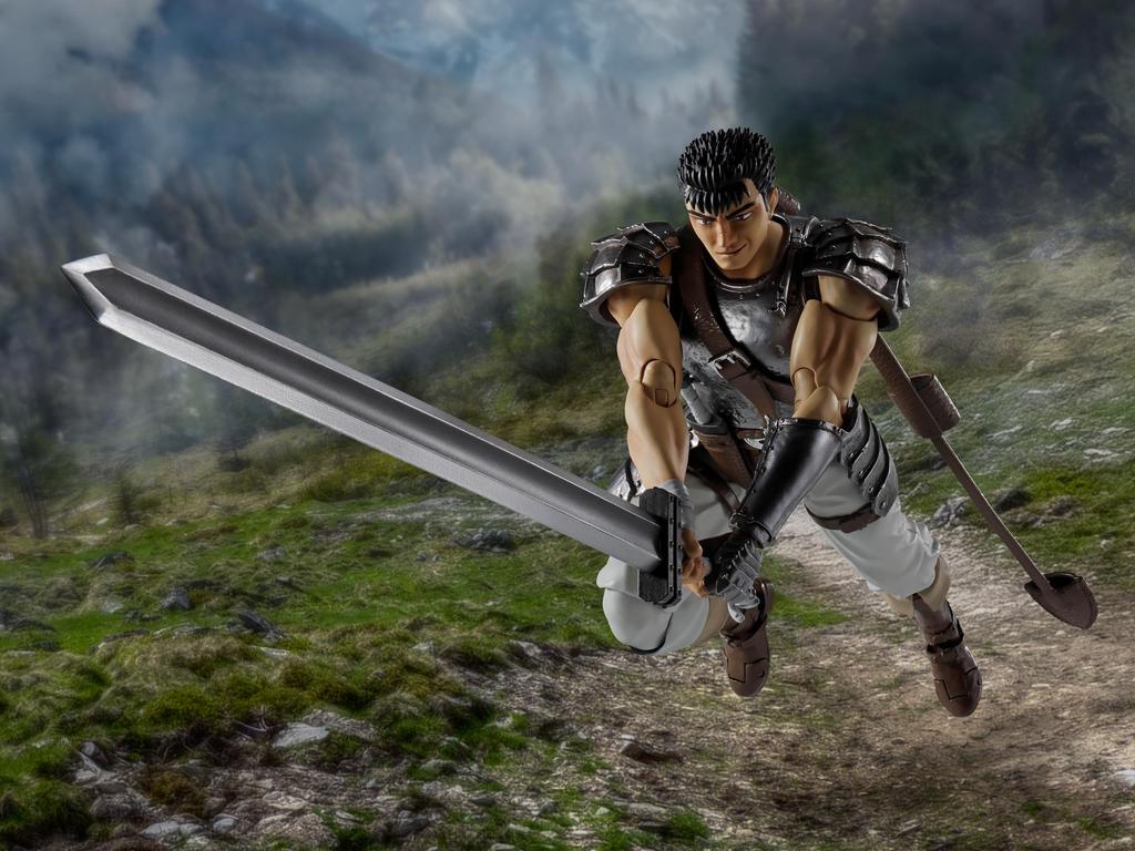 TAMASHII NATIONS S.H.Figuarts Berserk Guts (Band of the Hawk) Approx. 160mm PVC & ABS & Fabric Painted Movable Figure