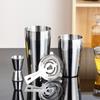3/4Pcs Professional Wine Mixer Stainless Steel Bartender Kit Bar Tool Cocktail Mixer Kit Bartender