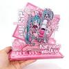 Kawaii Miku Anime Peripherals Acrylic Standing Sign Ornament Originality Personality Acrylic Bracket Fans Collect Assembly Gift