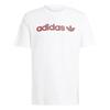 Adidas Originals Graphic Fashion Minimalist Crew Neck Short Sleeve T-Shirt Men Tops White IX9652