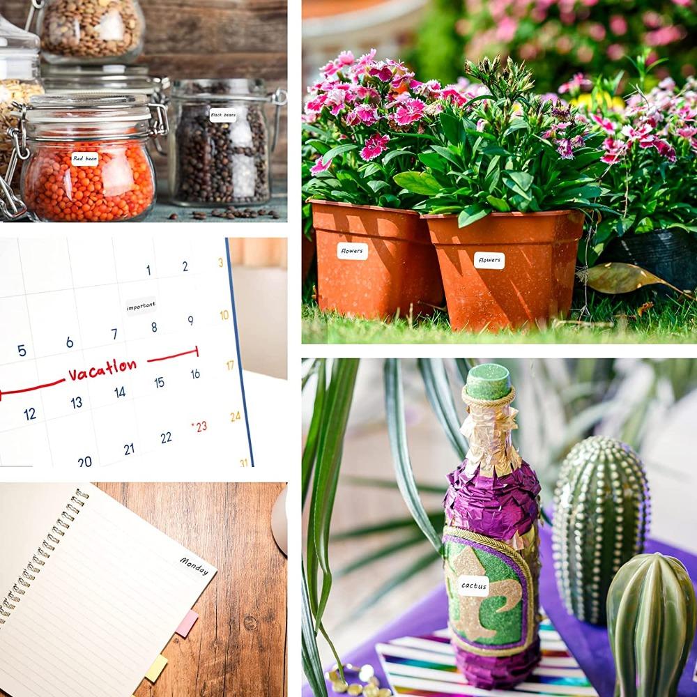 Пустые маленькие этикетки Съемные ценники Конверты Матовые этикетки Офис