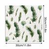 24 Sheets Green Leaves Tissue Paper Sheets,30x30CM Botanical Printed Leaf Wrapping Paper for Wrapping Gifts Birthday Festival