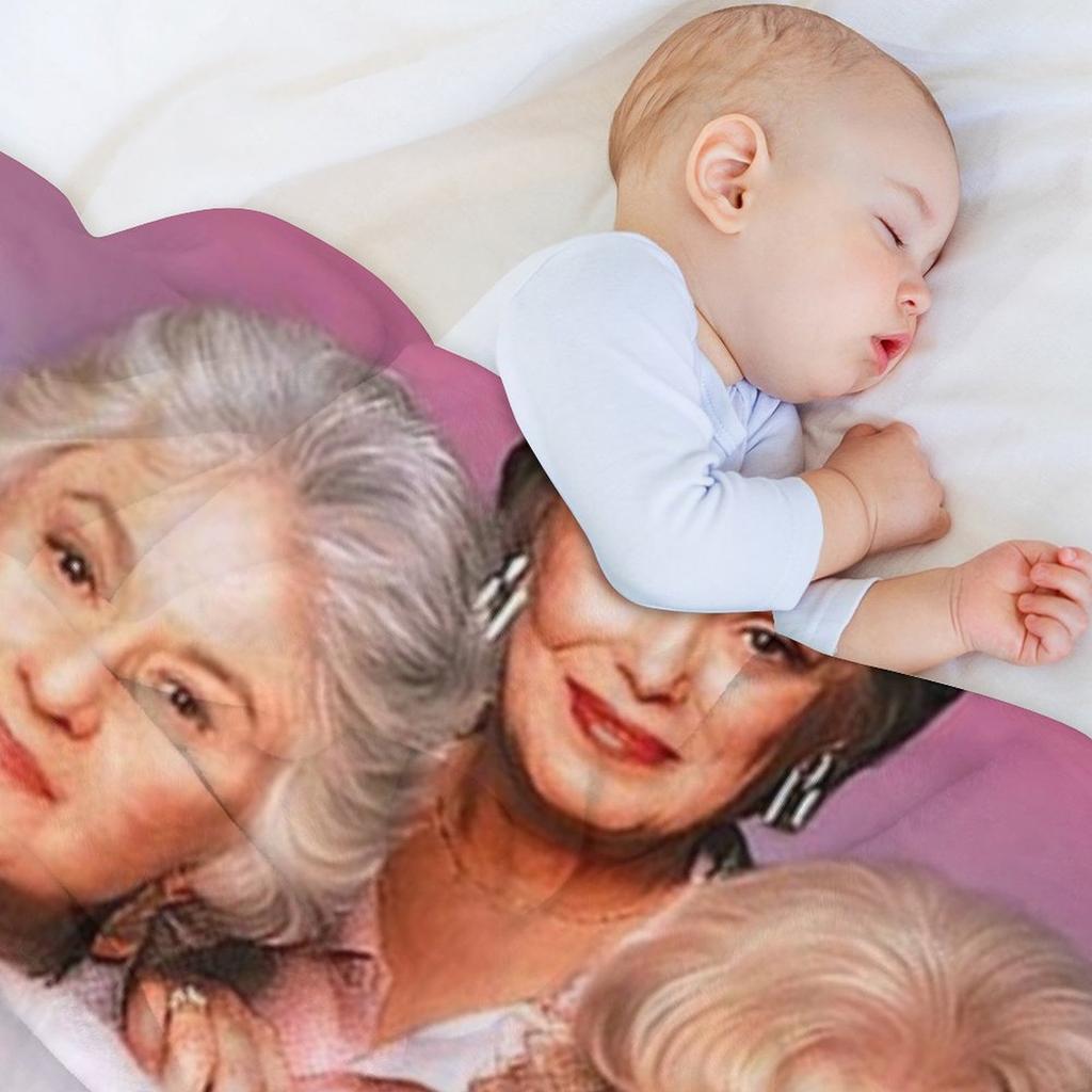 Best Squad Stay Golden Girls Throw Blanket For Decorative Sofa Custom Soft Plaid Plush Blankets