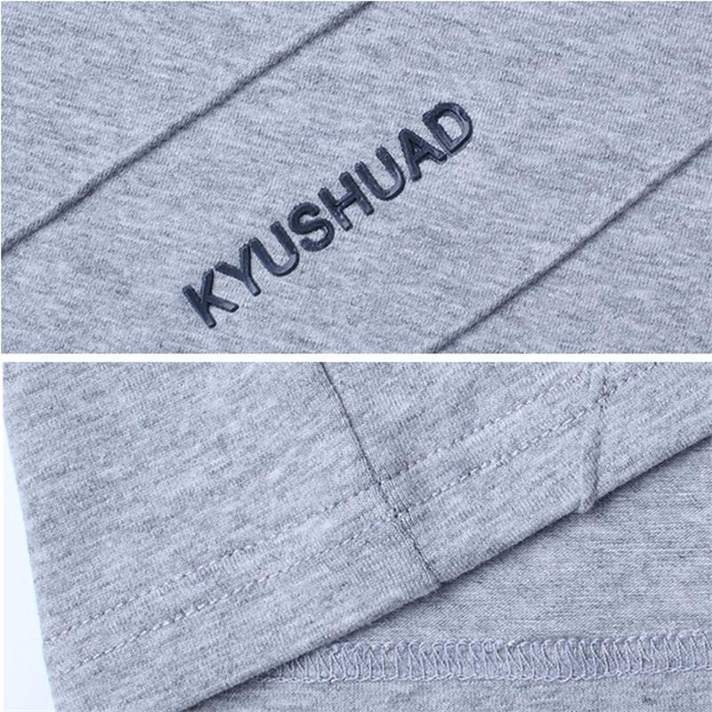 XMEN's Treasure Wonderful Fashion Мужская облегающая футболка на заказ с длинным рукавом Стильная роскошная футболка с v-образным вырезом для фитнеса Футболка